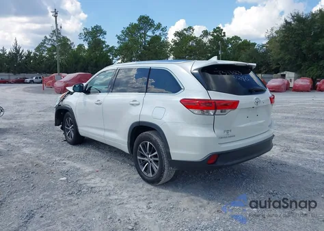 2018 Toyota Highlander Xle from USA, damaged, VIN 5TDKZRFH2JS531926